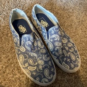 PAISLEY SLIP ON VANS